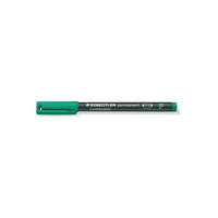 STAEDTLER Alkoholos marker, OHP, 0,6 mm, STAEDTLER "Lumocolor® 318 F", zöld