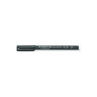 STAEDTLER Alkoholos marker, OHP, 0,6 mm, STAEDTLER "Lumocolor® 318 F", fekete