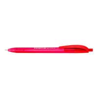STAEDTLER Golyóstoll, 1 mm, nyomógombos, STAEDTLER "Ball 423 M", piros