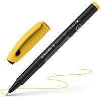 SCHNEIDER Tűfilc, 0,4 mm, SCHNEIDER "Topliner 967", sárga