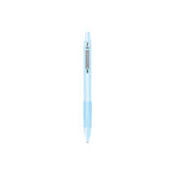 ZEBRA Golyóstoll, 0,27 mm, nyomógombos, kék tolltest, ZEBRA "Z-Grip Pastel", kék