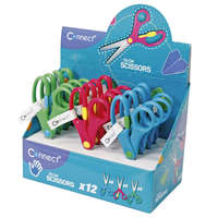 CONNECT Olló 13cm, iskolai a fogón nyitás rásegítővel, Connect,