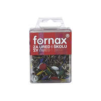 Fornax Rajzszeg BC-22 színes műanyag dobozban Fornax 2 db/csomag