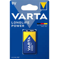 VARTA Elem 9V 6LR61 Longlife Power 1 db/csomag, Varta