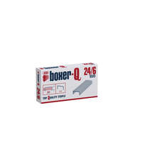 Boxer Tűzőkapocs 24/6 dobozos Boxer -Q 5 db/csomag