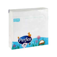 PERFEX Szalvéta 1 rétegű 33 x 33 cm 100 lap/csomag Perfex fehér