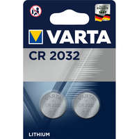 Varta Gombelem CR2032 2 db/csomag, Varta