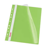 ESSELTE Gyorsfűző lefűzhető A4, PP 10 db/csomag, Esselte Vivida zöld