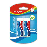 Keyroad Radír, PVC mentes 2 db/bliszter Keyroad Tec Eraser 2 db/csomag