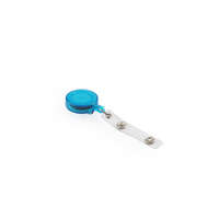 Egyéb Névjegykitűzőhöz akasztós tartó, kék kihúzható kerek 80cm, zsinórral, patentos Bluering® 2 db/csomag