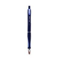 Bluering Golyóstoll nyomógombos Bluering® V5 fekete test gumírozott fogó, írásszín kék 5 db/csomag