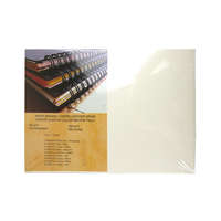 Evo Hátlap, karton, bőrhatású, A3, 250 g. 100 db/csomag, EVOffice fehér