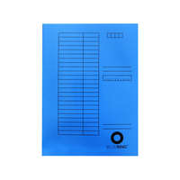 Bluering Iratgyűjtő, táblázatos pólyás dosszié A4, 230g. karton Bluering® kék