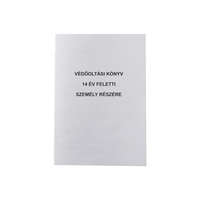 EGYÉB Védőoltási könyv 14 év feletti személy részére 8 lapos füzet C.3337-11