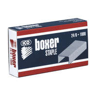Boxer Tűzőkapocs 24/6 kék dobozos Boxer 5 db/csomag