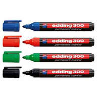 Edding Alkoholos marker 1,5-3mm, kerek Edding 300 kék 2 db/csomag