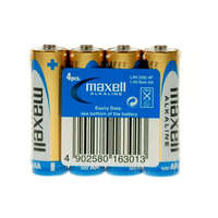 MAXELL Elem AA ceruza LR6 zsugorfóliás alkaline 4 db/csomag, Maxell