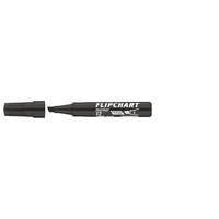 Ico Flipchart marker vízbázisú 1-4mm, vágott Artip 12 fekete 5 db/csomag