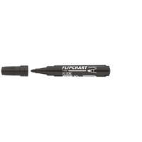 Ico Flipchart marker vízbázisú 3mm, kerek Artip 11XXL fekete 5 db/csomag