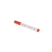 Bluering Flipchart marker rostirón vizes kerek végű 3mm, Bluering® piros 6 db/csomag