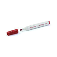 Bluering Flipchart marker rostirón vizes vágott végű 1-4mm, Bluering® piros 6 db/csomag