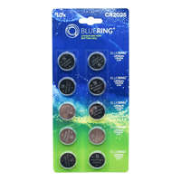 Bluering Gombelem CR2025 Bluering® 10 db/csomag