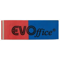 Evo Radír 55x20x8mm, piros-kék Evoffice 10 db/csomag