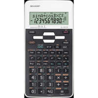 SHARP Számológép tudományos 272 funkciós 2 soros Sharp EL-531TG-WH fehér