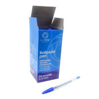 Bluering Golyóstoll eldobható kupakos Bluering® , írásszín kék 10 db/csomag