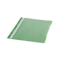 Bluering Gyorsfűző lefűzhető A4, PP 11 lyukkal Bluering® zöld 25 db/csomag