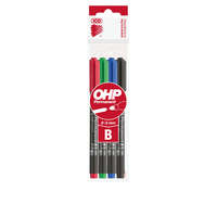 Ico Alkoholos marker készlet, B OHP Ico 10 db/doboz, 4 klf.szín