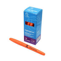 Bluering Szövegkiemelő kerek test Bluering® narancs 5 db/csomag