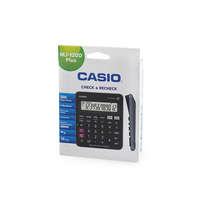 Casio Számológép asztali 12 digit nagy, döntött kijelző Casio MJ 120 D PLUS fekete