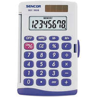 Sencor Zsebszámológép 8 digit kijelző Sencor SEC263/8 szürke