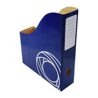Bluering Iratpapucs 8cm, mikrohullámú karton Bluering®, kék 10 db/csomag