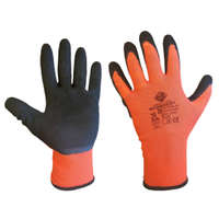 GUARDER GUARDER Poliészter kötött Hablatex tenyérmártott kesztyű piros 10