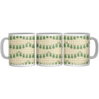 Retro karácsonyfa - Bögre