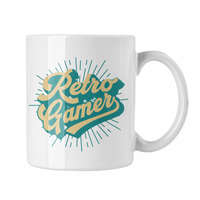 Retro Gamer - Fehér Bögre