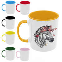 Zebra - Színes Bögre