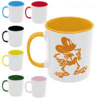 Miki Egér csontváz - Színes Bögre