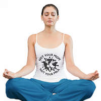 Not your mom not your milk - Női Spagetti Top