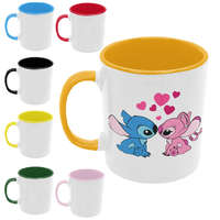 Stitch Szerelem - Színes Bögre