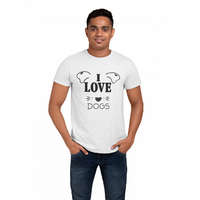 I love dogs - Férfi Póló