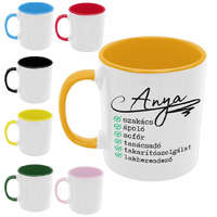 Egy anya tulajdonságai - Színes Bögre