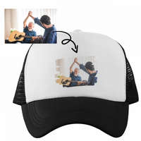 Fényképes Apás - Trucker Hálós Baseball Sapka