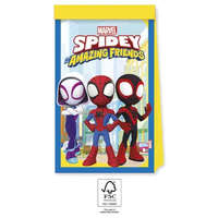 4db papír party táska SPIDEY ÉS CSODÁLATOS BARÁTAI MARVEL