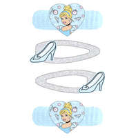 Disney Hercegnők csillogós hajcsat szett és 2db hajgumi egyben