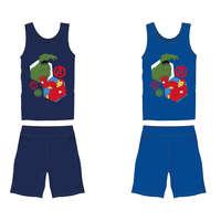 Bosszúállók pamut nyári együttes - trikó-rövidnadrág szett - sötétkék - 128