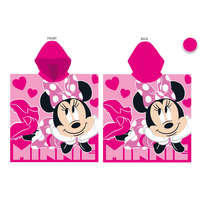 Disney Minnie egér 55x110 cm gyorsan száradó poncsó