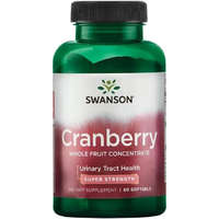 Swanson Swanson Cranberry (Tőzegáfonya/Vörös áfonya 12:1 konc) 420mg 60 kapszula